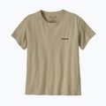 Dámske tričko Patagonia P-6 Logo Responsibili-Tee pumice