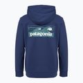 Pánska mikina Patagonia Boardshort Logo Uprisal Hoody clement blue 2