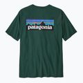 Pánske  tričko Patagonia P-6 Logo Responsibili-Tee cascade green 2