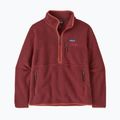 Dámska fleece mikina Patagonia Retro Pile Marsupial sequoia red 3