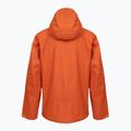 Pánska nepremokavá bunda Patagonia Granite Crest Rain coal orange 2