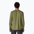 Pánske tričko longsleeve Patagonia Capilene Cool Sun caper green/buckhorn green x-dye 3