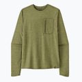 Pánske tričko longsleeve Patagonia Capilene Cool Sun caper green/buckhorn green x-dye 7