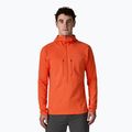 Pánska mikina Patagonia R1 Ultralight Hoody coal orange