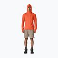 Pánska mikina Patagonia Capilene Cool Sun Hoody coal orange/light coal orange x-dye 2
