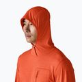 Pánska mikina Patagonia Capilene Cool Sun Hoody coal orange/light coal orange x-dye 5