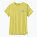 Dámske tričko Patagonia Capilene Cool Daily Shirt - Boardshort Logo lemon zest