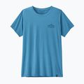 Dámske tričko Patagonia Capilene Cool Daily - Cloud Crag shore blue/light shore blue x-dye 2