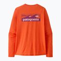 Pánske tričko longsleeve Patagonia Capilene Cool Daily - Boardshort Logo orange peel/light orange peel x-dye 3