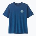 Pánske tričko Patagonia Capilene Cool Daily - Great Waves clement blue/light clement blue x-dye 5