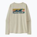 Dámsky longsleeve Patagonia Capilene Cool Daily Shirt - Boardshort Logo dyno white 2