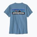 Dámske tričko Patagonia P-6 Logo Responsibili-Tee shore blue 2