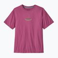 Pánske tričko Patagonia '95 Oval Logo faded magenta