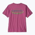 Pánske tričko Patagonia '95 Oval Logo faded magenta 2