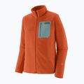 Pánska trekingová mikina Patagonia R1 Air coal orange