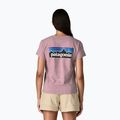 Dámske tričko Patagonia P-6 Logo Responsibili-Tee qulet violet 3