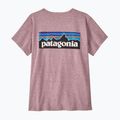 Dámske tričko Patagonia P-6 Logo Responsibili-Tee qulet violet 5