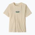 Pánske tričko Patagonia '95 Oval Logo undyed natural