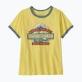 Dámske tričko Patagonia Great Waves Ringer Tee lemon zest