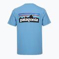 Pánske tričko Patagonia P-6 Shore blue logo 2