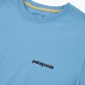 Pánske tričko Patagonia P-6 Shore blue logo 3