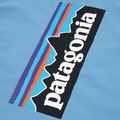 Pánske tričko Patagonia P-6 Shore blue logo 4
