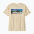 Pánske tričko Patagonia P-6 Logo undyed natural