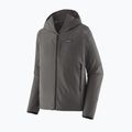 Pánska softshellová bunda Patagonia R1 TechFace Hoody forge grey