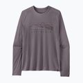 Pánske tričko longsleeve Patagonia Cap Cool Trail Stratapeaks may grey