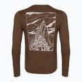 Pánske trekové tričko longsleeve Patagonia Cap Cool Daily Hut Tripper LS berm brown - light berm brown x-dye 2
