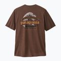 Pánske tričko Patagonia Cap Cool Daily Great Waves berm brown - light berm brown x-dye 2
