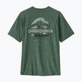 Pánske tričko Patagonia Cap Cool Daily Great Waves canopy green - light canopy green x-dye 2