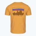 Pánske tričko Patagonia '73 Skyline T-Shirt dried mango 2