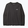 Pánske tričko longsleeve Patagonia Fitz Roy Foothills LS ink black