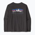 Pánske tričko longsleeve Patagonia Fitz Roy Foothills LS ink black 2