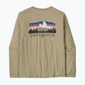 Pánske tričko longsleeve Patagonia Fitz Roy Foothills LS weathered stone 3
