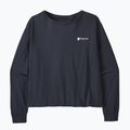 Dámske tričko longsleeve Patagonia Hut Tripper Easy Cut smolder blue