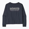 Dámske tričko longsleeve Patagonia Hut Tripper Easy Cut smolder blue 2
