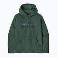Pánska mikina Patagonia P-6 Logo Uprisal Hoody p-6 outline: canopy green