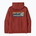 Pánska mikina Patagonia Boardshort Logo Uprisal Hoody Rusty Red 2