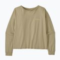 Dámske tričko longsleeve Patagonia Hut Tripper Easy Cut weathered stone 2