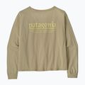 Dámske tričko longsleeve Patagonia Hut Tripper Easy Cut weathered stone 3