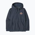 Pánska mikina Patagonia Great Waves Uprisal Hoody Summit Blue