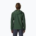 Pánska softshellová bunda Patagonia R1 TechFace Hoody canopy green 2