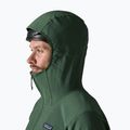 Pánska softshellová bunda Patagonia R1 TechFace Hoody canopy green 4
