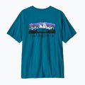 Pánske tričko Patagonia Fitz Roy Foothills glacial blue 2
