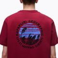 Pánske tričko Napapijri S-Vignonil Back t-shirt tibetan red R1E 4
