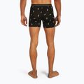 Pánske termo boxerky Icebreaker Anatomica Snow Day black/peridot/aop 4