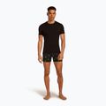 Pánske termo boxerky Icebreaker Anatomica Snow Day black/peridot/aop 6