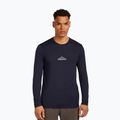 Pánske tričko longsleeve icebreaker Merino 150 Tech Lite Road To Cook midnight navy